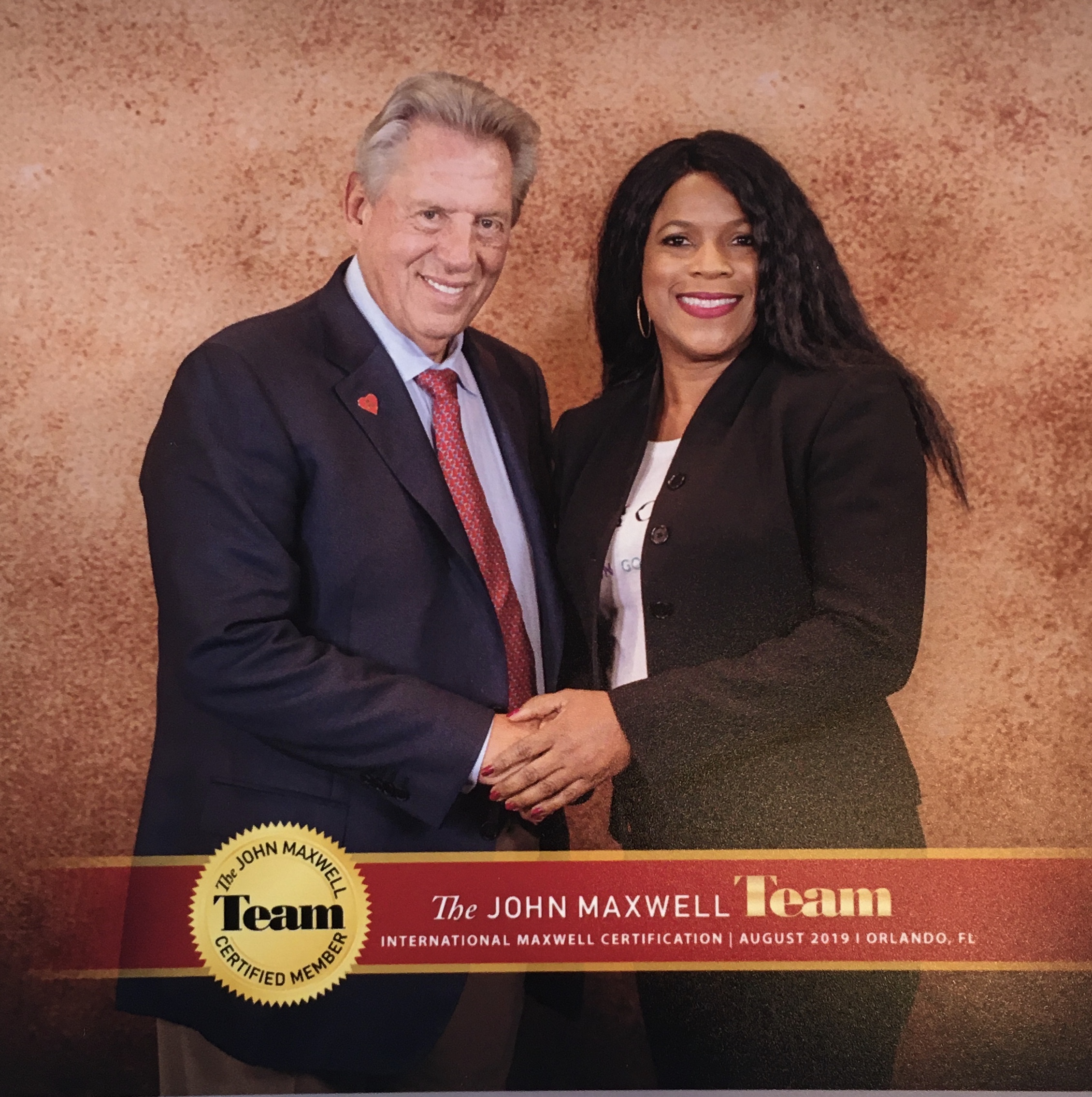 John C. Maxwell and Kimbrelle Eugene Kyereh (Mrs. MOGAS)